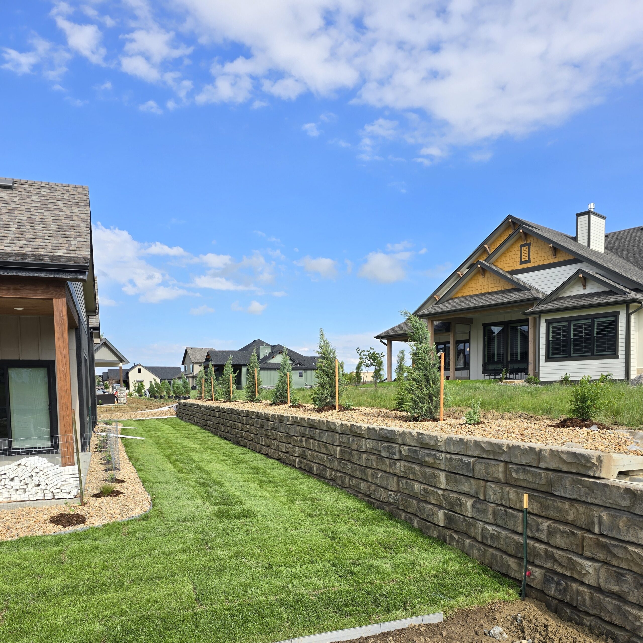 northern colorado retaining wall installation
